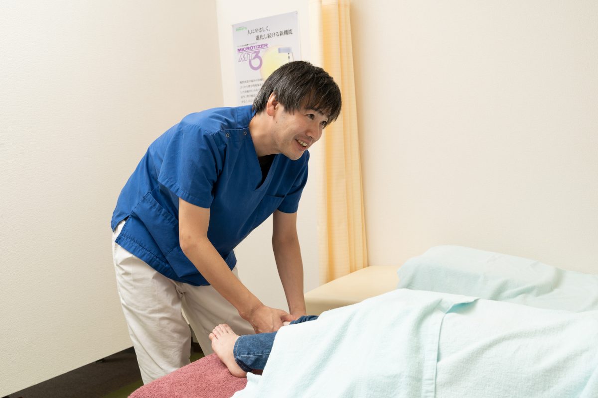 軽い痛みのうちに、早期の施術を！